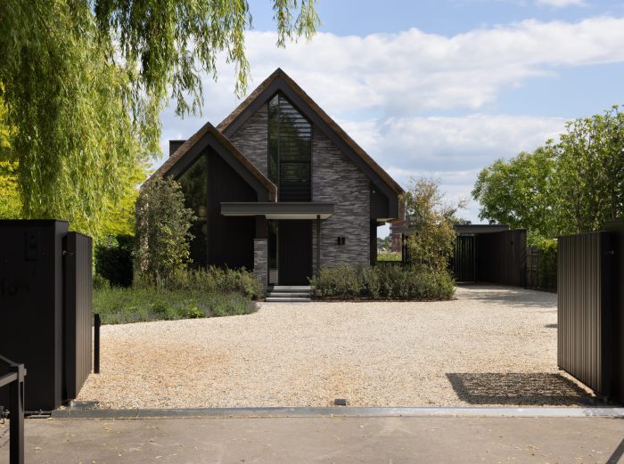 De entree huis in de Kwakel